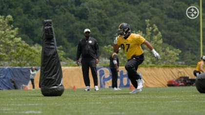 WATCH: Steelers rookies Darnell Washington, Nick Herbig shining