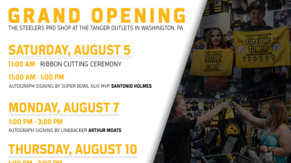 PHOTOS: The Steelers Pro Shop opens at the Tanger Outlets