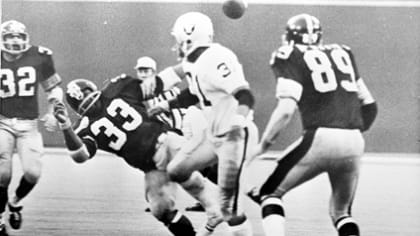 IMMACULATE RECEPTION: Franco Harris' miracle catch leads Steelers past  Raiders 13-7 in 1972 AFC playoffs – New York Daily News