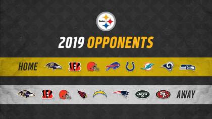 Pittsburgh Steelers 2019 regular season schedule released - Behind