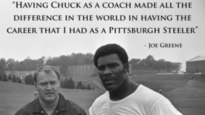 Chuck Noll a football coach who also made time for life