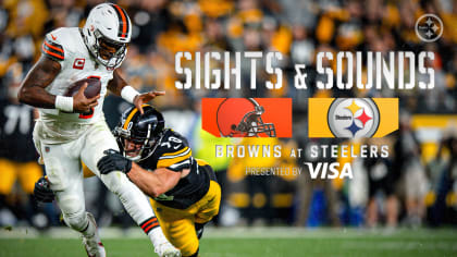 browns vs steelers where are they playing