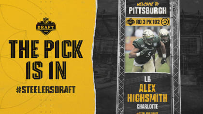 The Pittsburgh Steelers traded up into the the 5th round to select