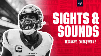 Sights and Sounds: Texans vs. Colts