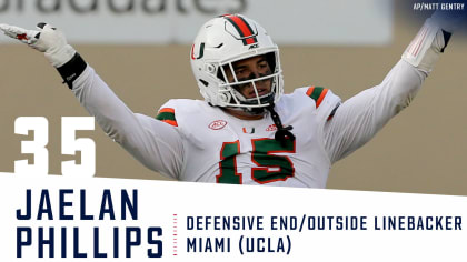 Dolphins' linebacker Jaelan Phillips reflects on his time at UCLA