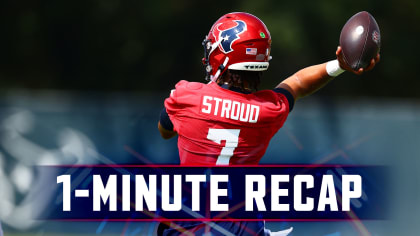 A new name appeared on the Houston Texans injury report, C.J. Stroud's load  management was discussed and offensive coordinator Bobby Slowik shared why  the run game has struggled early.