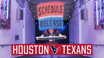 How She Did It  Houston Texans 2021 Schedule Release 