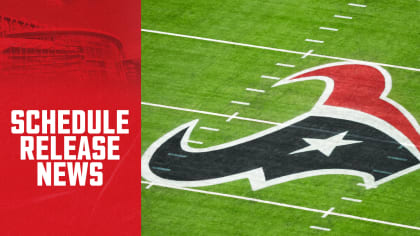 Houston Texans 2022 schedule release