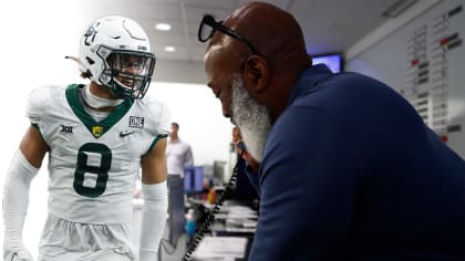 Texans training camp: Jalen Pitre on JUGS machine before interview