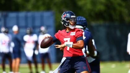 Houston Texans had a pair of starters, LT Laremy Tunsil and S Jimmie Ward,  back for Wednesday's practice.