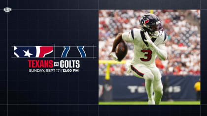 LIVE BLOG: Indianapolis Colts vs. Houston Texans