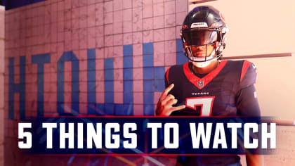 3 things to watch in the Texans road game against the Bears