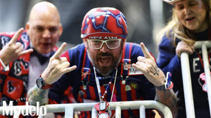 PHOTOS: Texans wear new Battle Red helmets during training camp