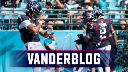 VanderBlog: Unforgettable day at NRG Stadium