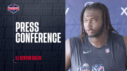 It was a whirlwind Wednesday of practice and press conferences for the  Houston Texans. Find out the latest on O-lineman Kenyon Green, who Jalen  Pitre is calling an Apex Predator and much