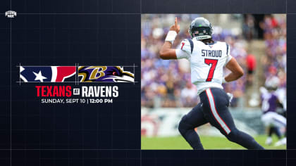 CJ Stroud's regular season debut: How to watch today's Houston Texans vs. Baltimore  Ravens game - CBS News