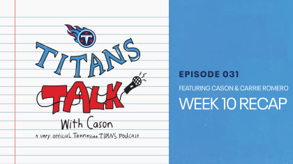 Titans Talk  Titans are 6-3 and Ready for the Packers on TNF