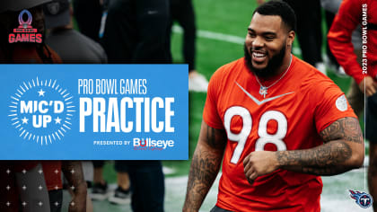 Jeffery Simmons at Pro Bowl Practice