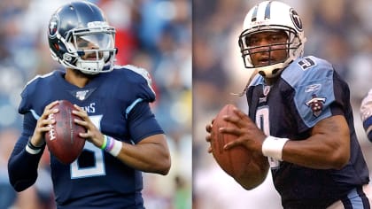 PHOTOS: Titans legends Eddie George, Steve McNair have jerseys