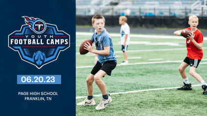 Registration Open for Tennessee Titans Youth Football Camps