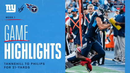 New York Giants vs. Tennessee Titans highlights