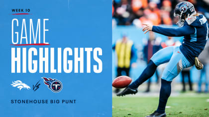 Titans Punter Ryan Stonehouse Named AFC Special Teams Player of the Week -  BVM Sports