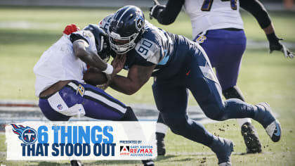 Six Things That Stood Out for the Titans in Sunday's 27-3 Loss to