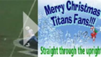 VIDEO: Merry Christmas from the Tennessee Titans!