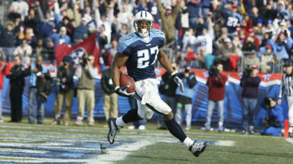 Titans Legends Eddie George and Steve McNair 