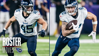 Tennessee Titans place Caleb Farley, Dillon Radunz on PUP list