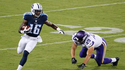 Titans Add Receivers McBride, Turzilli to Active Roster