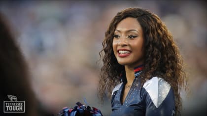 NFL cheerleaders wear jersey of player with cancer-stricken