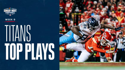 Tennessee Titans vs. Kansas City Chiefs Week 9 game photos