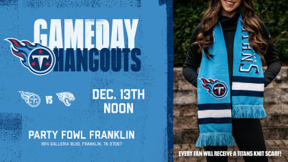 Tennessee Titans vs the Jacksonville Jaguars Watch Party