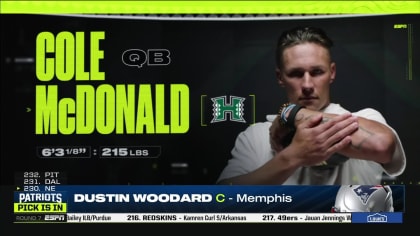 QB Cole McDonald drafted by Tennessee Titans in seventh round of