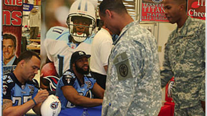 Tennessee Titans Meet & Greet at - U.S. Army Fort Campbell