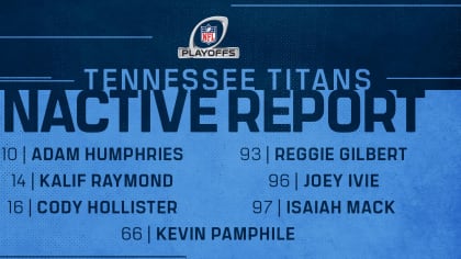 Tennessee Titans sold out of tickets for AFC divisional round