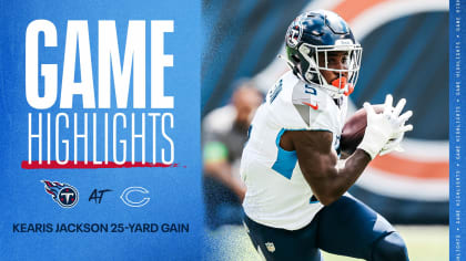 Julius Chestnut Bursts Through Bears Defense for 26-Yard Gain