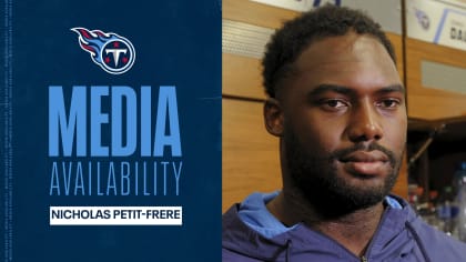 Tennessee Titans Nicholas Petit-Frere 78 White Vapor Limited