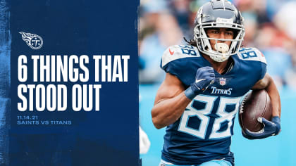 Six Things That Stood Out for the Titans in Sunday's Loss to the