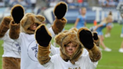 Tennessee Titans mascot, cheerleaders coming to Chattanooga