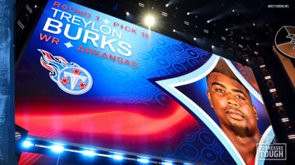 Tennessee Titans trade up for Arkansas wide receiver Treylon Burks in 2022  NFL Draft - On3