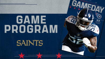 Game Day Program - SAINTS vs TITANS by Tennessee Titans - Issuu