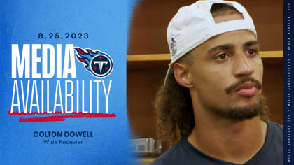 NFL Jersey Numbers on X: Tennessee Titans WR Colton Dowell  (@ColtonDowell2) will wear number 14. #Titans  / X