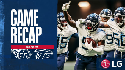 Titans Game Center  Tennessee Titans at Atlanta Falcons 2021 Preseason 