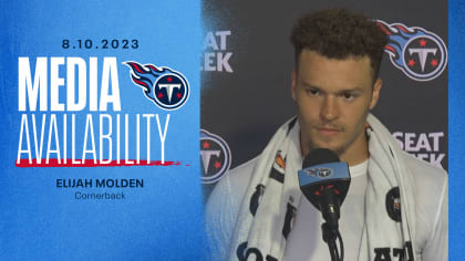 Heading Into Year Three, Versatile Titans DB Elijah Molden Ready