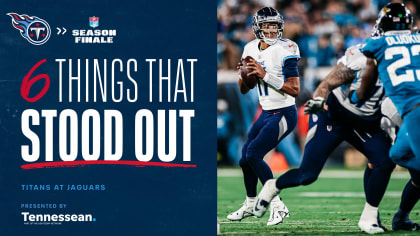 Six Things That Stood Out for the Titans in Sunday's Win Over the