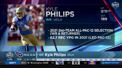 Titans Select Kyle Philips with No. 163 Pick in 2022 Draft
