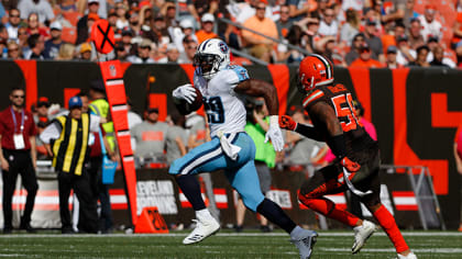 Titans total 94 yards of offense, their lowest in 49 years, in loss to  Browns