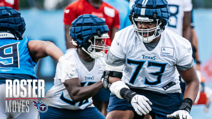 Titans Make a Pair of Roster Moves on Wednesday